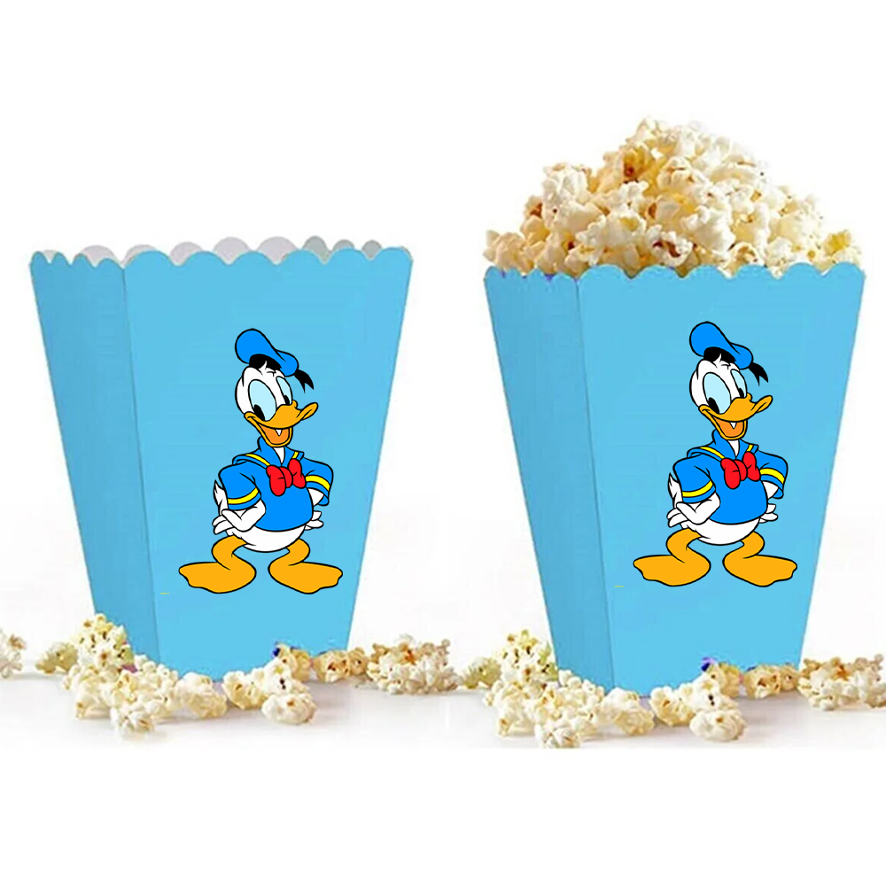 Donald Duck Konsepti Popcorn Mısır Kutusu 5’li