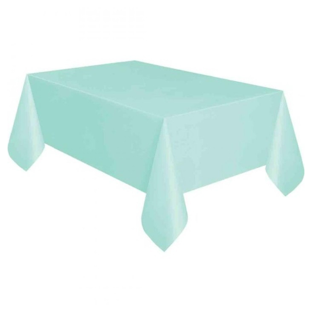Plastik Masa Örtüsü Mint Yeşili  137x183 cm
