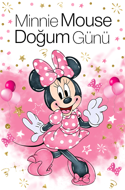 minnie mouse doğum günü konsepti