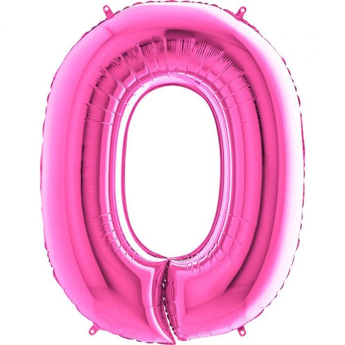 Pembe 0 Rakam Folyo Balon