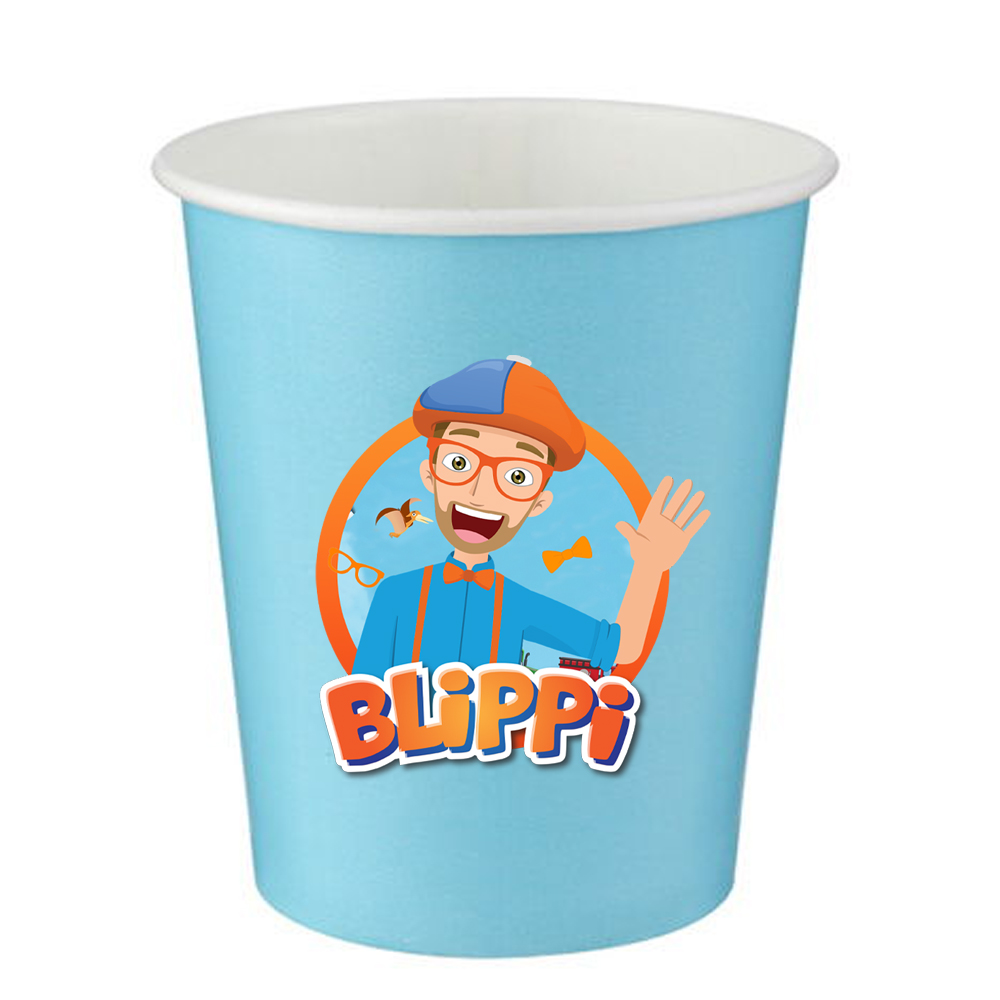 Blippi Konsepti Mavi Bardak 5’li