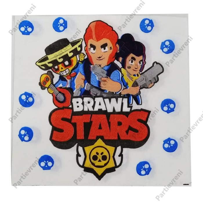 Brawl Stars Temalı Peçete