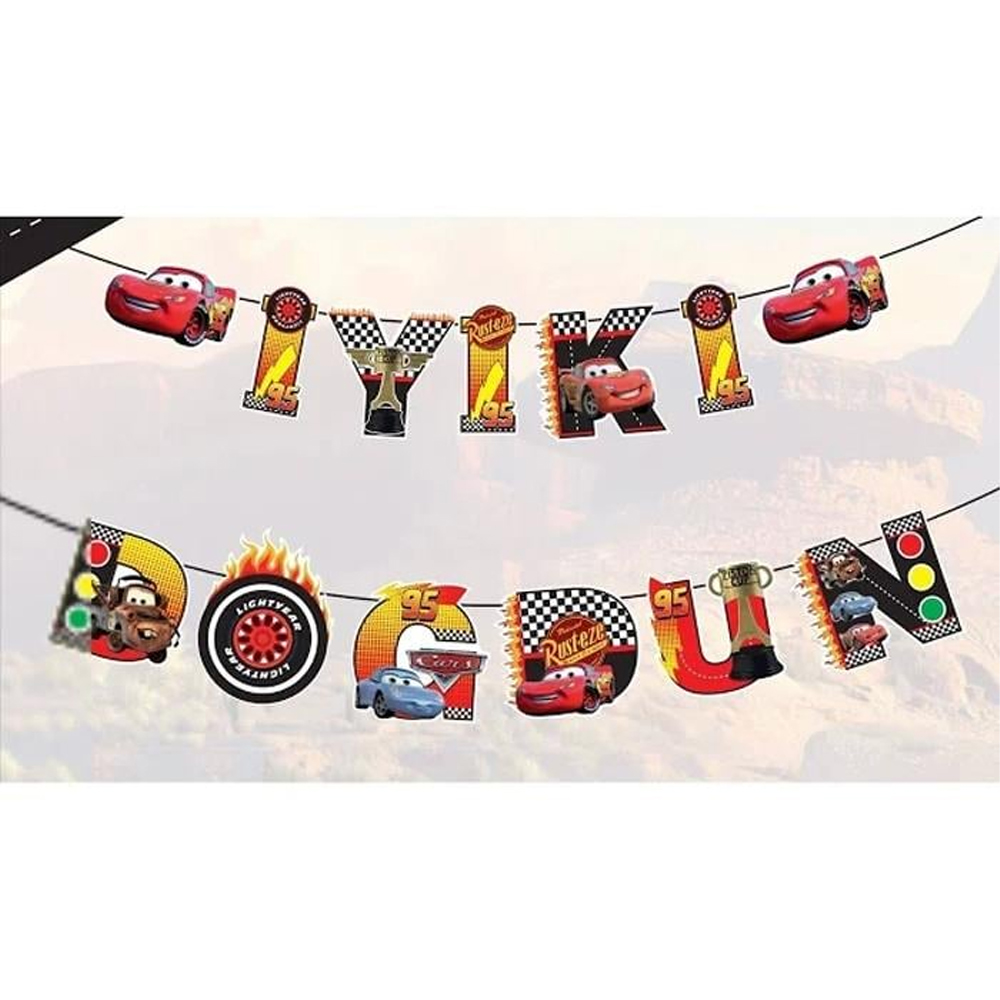 Cars İyi ki Doğdun Banner