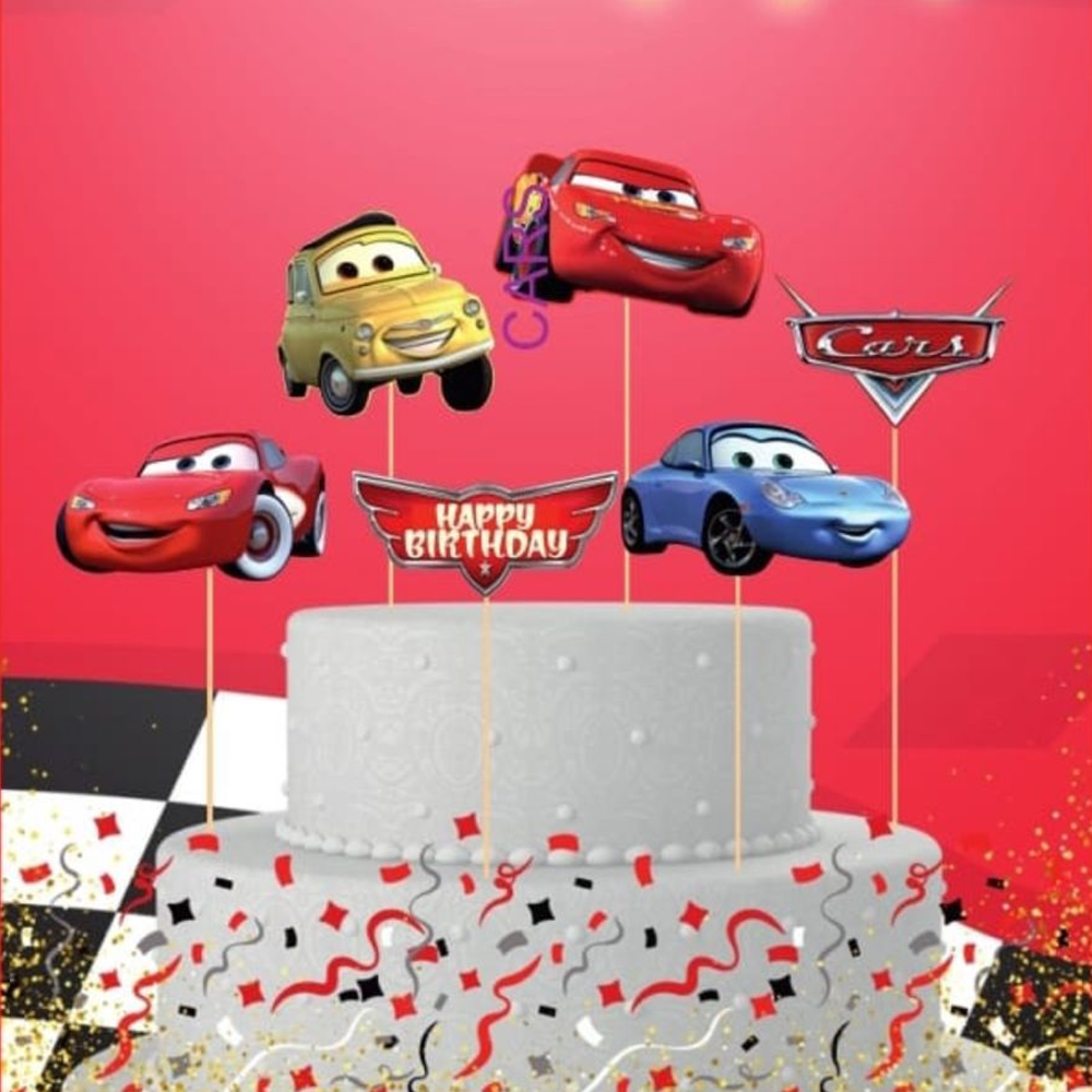 Cars Temalı Kürdan Set