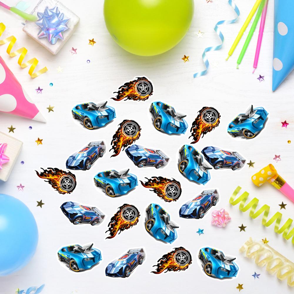 Hot Wheels Temalı Masa Konfetisi