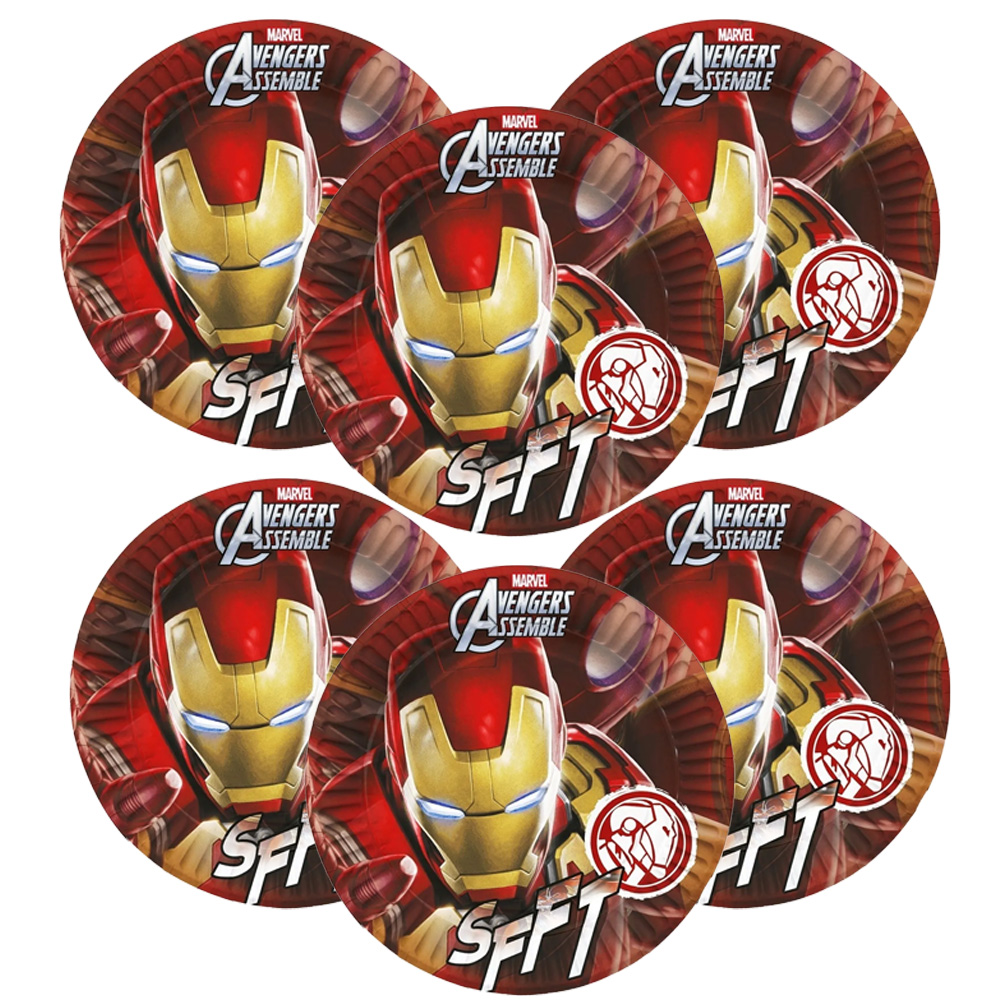İron Man Konseptli 16 Kişilik Parti Seti