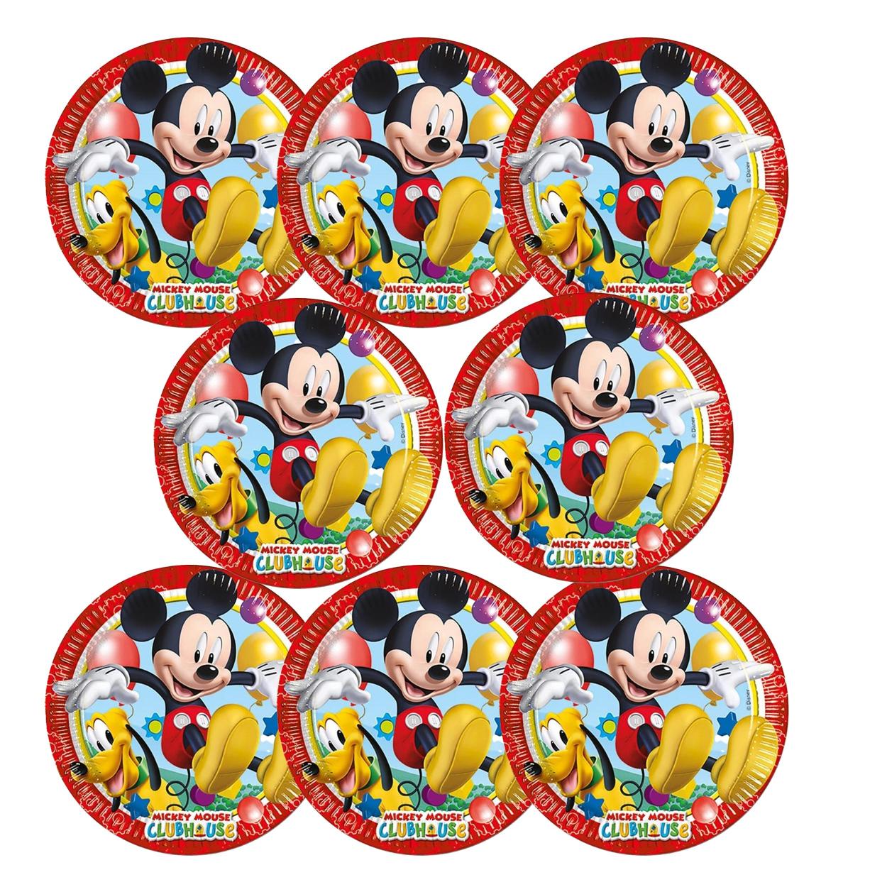 Mickey Mouse Temalı Doğum Günü Seti 16 Kişilik