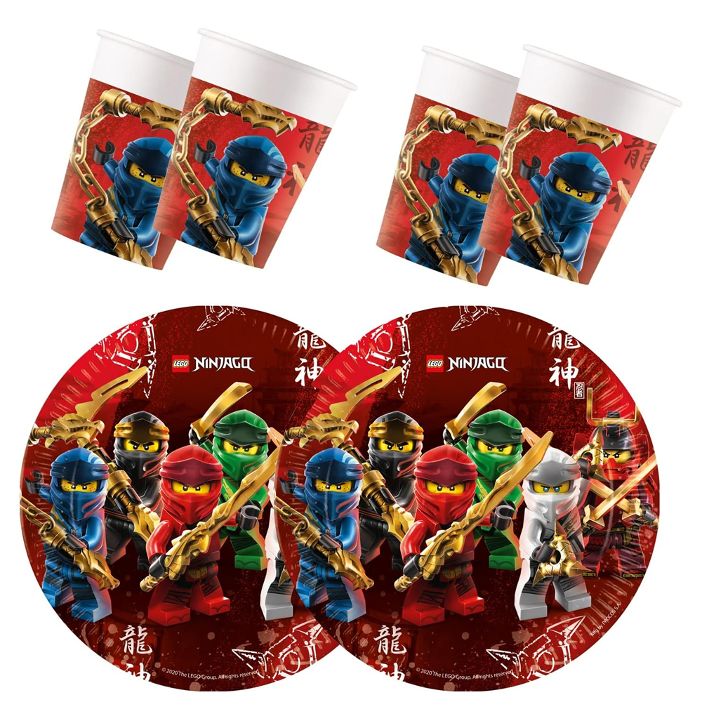 Ninjago Konsepti Tabak Bardak Seti 8’li