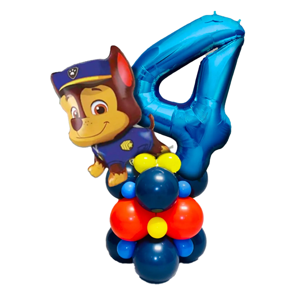 Paw Patrol Konseptli Yaş Seçenekli Folyo Balon Seti