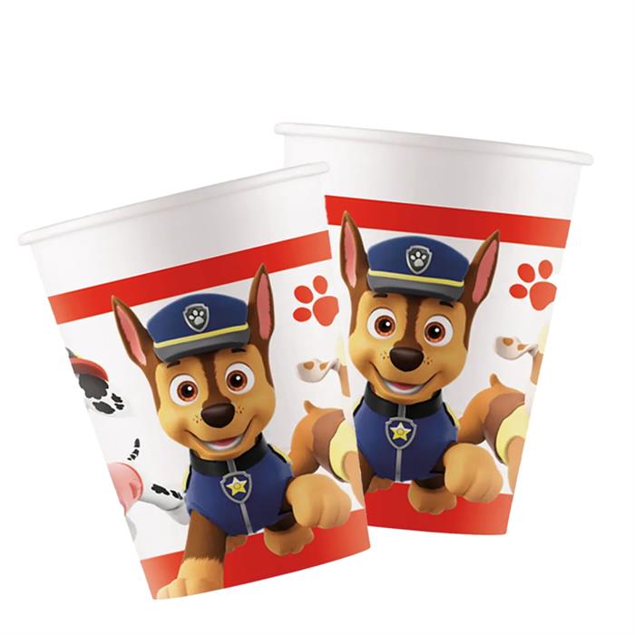 Paw Patrol Karton Bardak 8 Adet