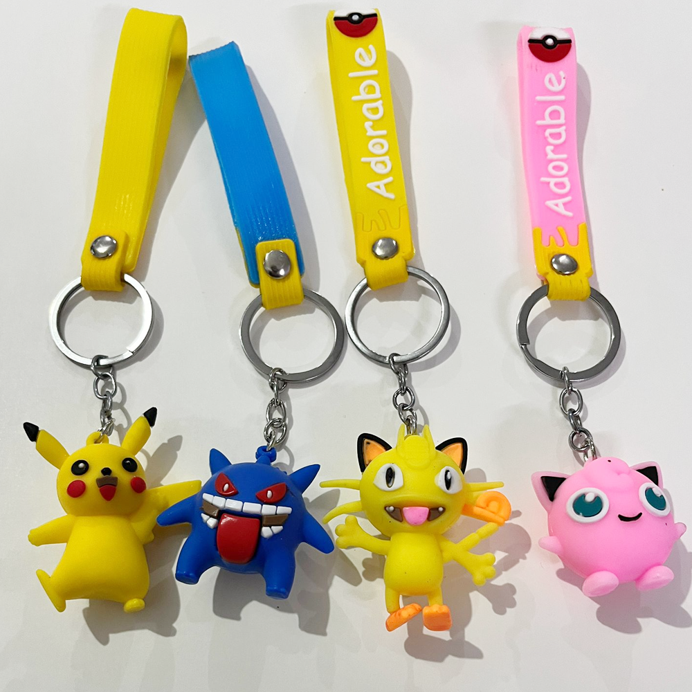 Pokemon Temalı Anahtarlık 1 Adet