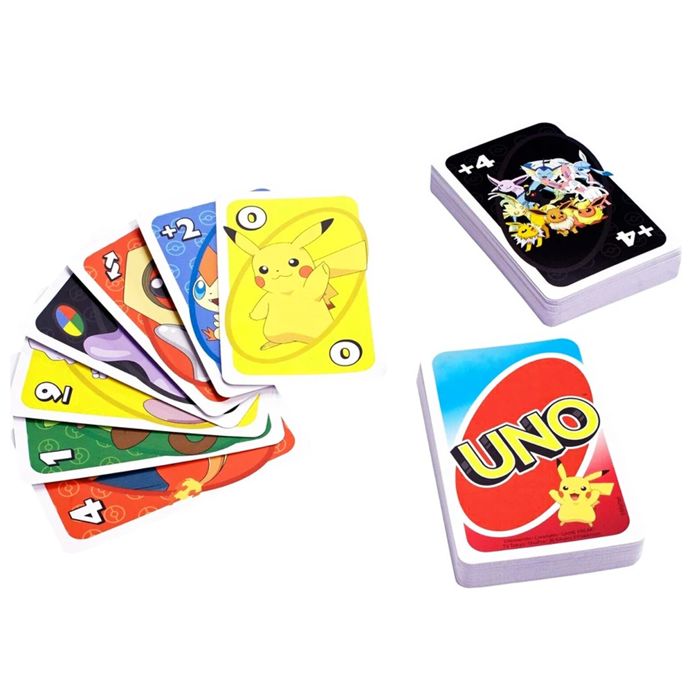 Pokemon UNO Oyun Kartı