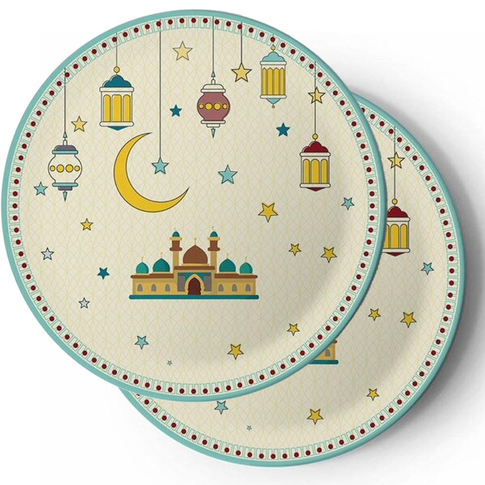 Ramazan Temalı Tabak 8’li