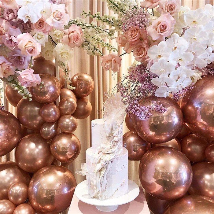 Rose Krom Balon 5’li