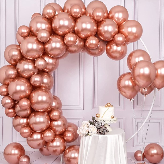 Rose Krom Balon 5’li
