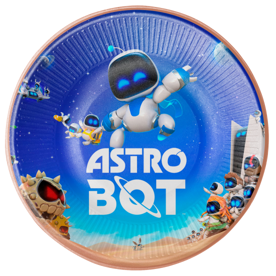 Astro Bot Temalı Tabak 8`li