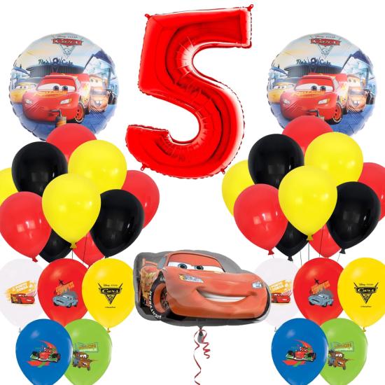 Cars Konsepti Doğum Günü Balon Seti