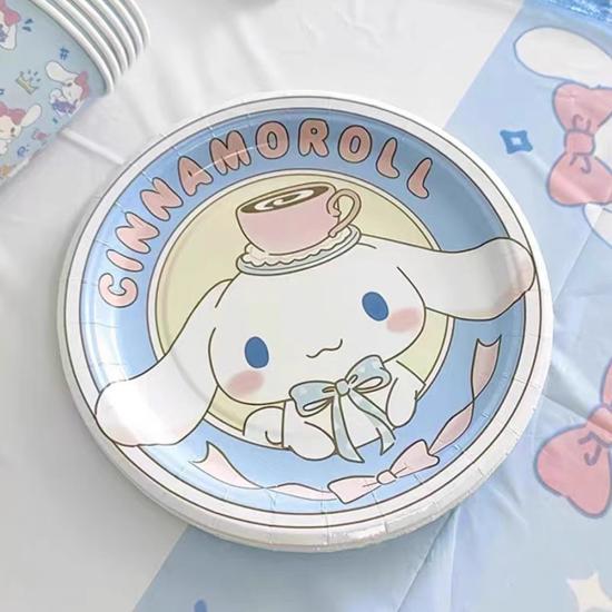 Cinnamoroll Temalı Tabak 8’li