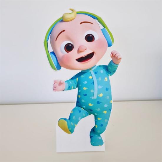 Ayaklı Dekor Pano - Cocomelon Baby Temalı - 30 cm