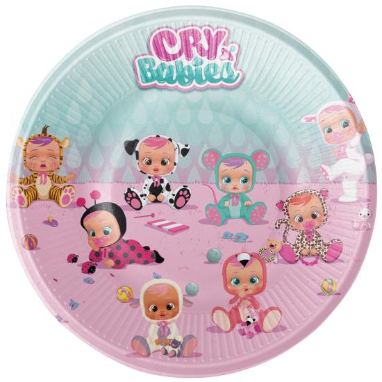 Cry Babies Temalı Tabak 8 Adet