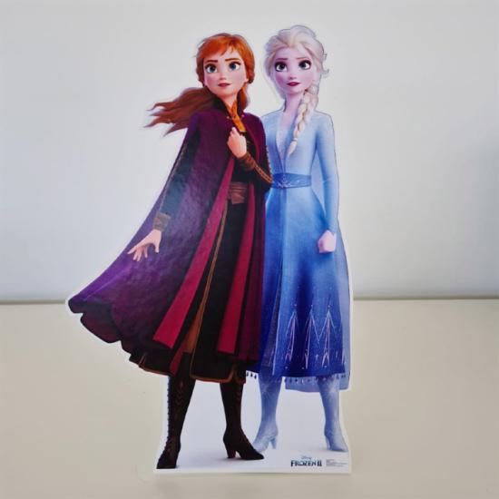 Ayaklı Dekor Pano - Frozen Elsa Anna Temalı