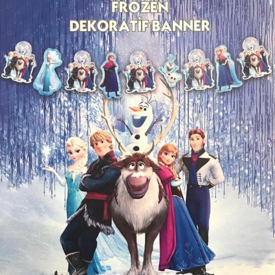 Frozen Elsa Konsepti Özel Kesim Banner