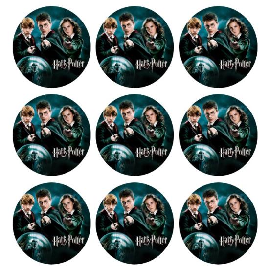 Harry Potter Konseptli Sticker 10 Adet - 5 cm