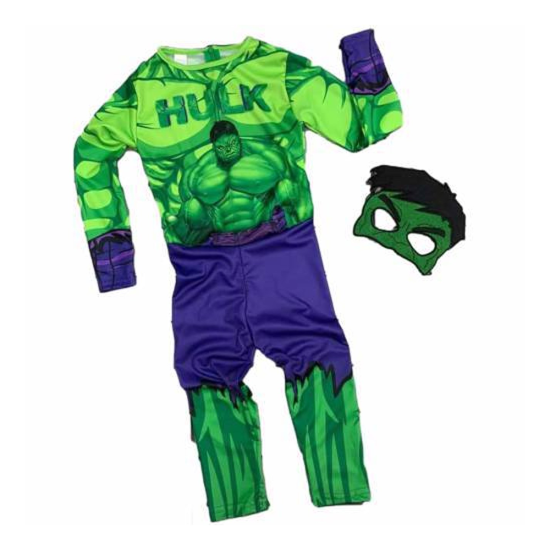 Hulk Konseptli Kostüm Seti