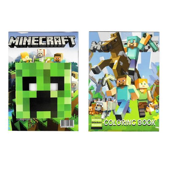 Minecraft Konsepti Boyama Kitabı