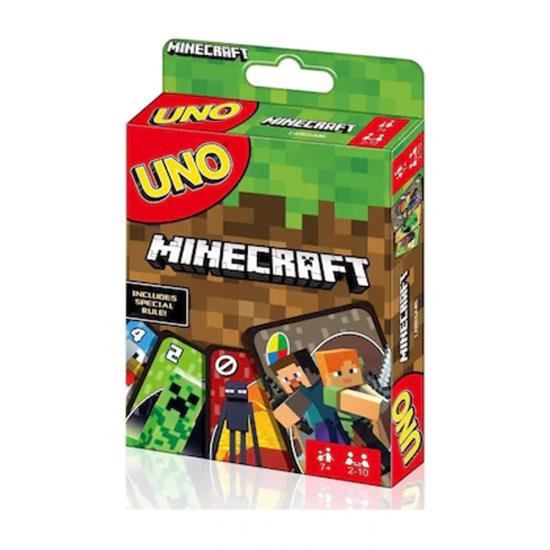 Minecraft Konseptli Uno Kart
