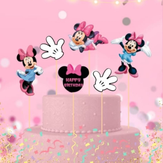 Disney Minnie Mouse Temalı Kürdan Set