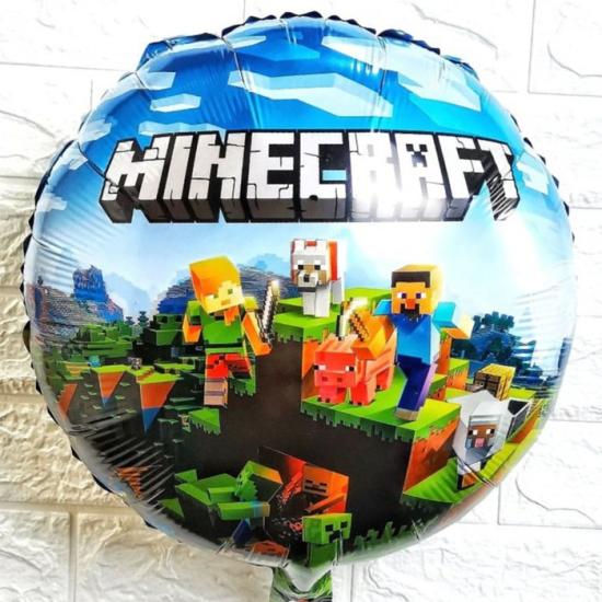 Minecraft Konseptli Folyo Balon