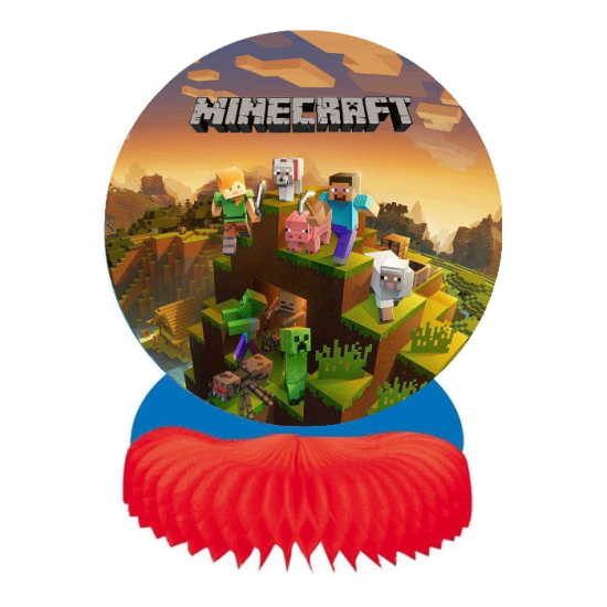 Minecraft Konseptli Masa Orta Süsü