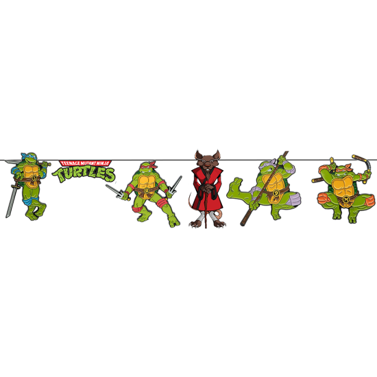 Ninja Turtles Temalı Karakter Banner