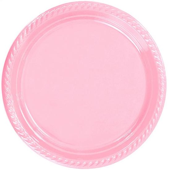 Pembe Plastik Tabak 5’li