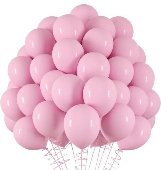 Pembe Makaron Balon 5’li