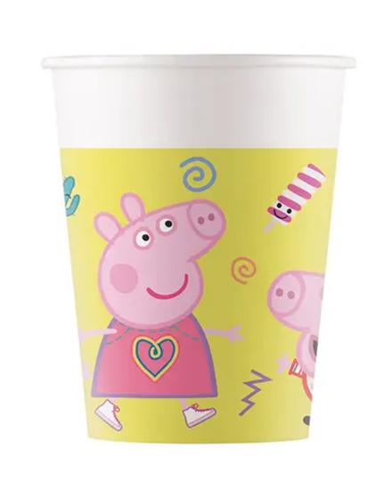 Peppa Pig Konseptli Karton Bardak 5’li