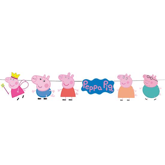 Peppa Pig Konsepti Özel Kesim Banner