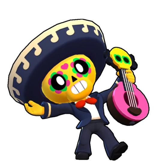Brawl Stars Poco konseptli Sticker 12 cm 1 adet