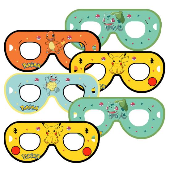 Pokemon Konsepti Maske 6 Adet