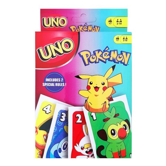 Pokemon UNO Oyun Kartı