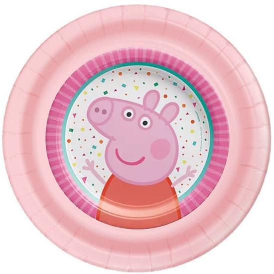 Peppa Pig Konsepti Pembe Tabak 5’li