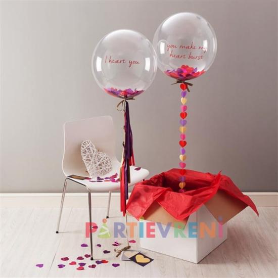 Bobo Şeffaf Balon 18 inch