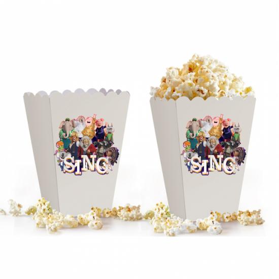 Sing 2 Konseptli Popcorn Kutusu