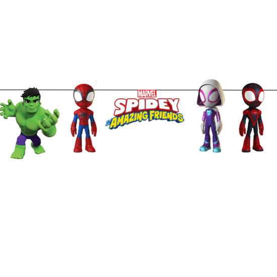 Spidey ve Arkadaşları Temalı Karakter Banner