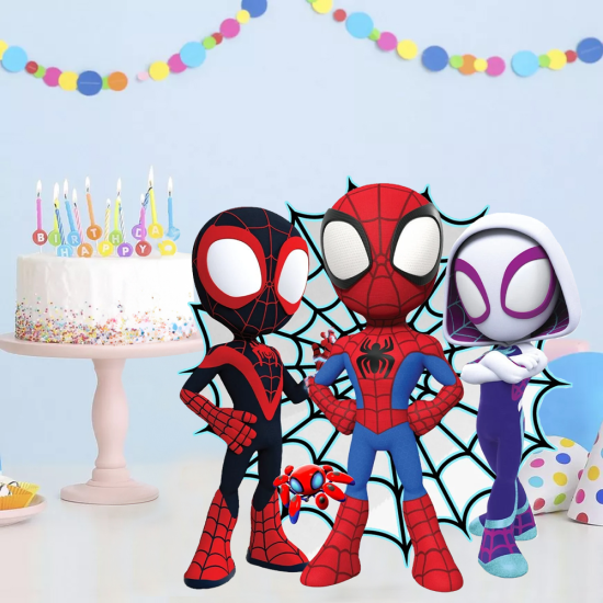 Spidey ve Arkadaşları Temalı Dekor Pano