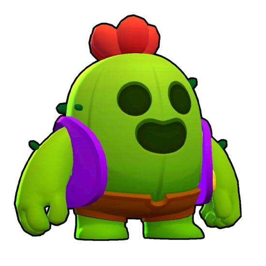 Brawl Stars Spike konseptli Sticker 12 cm 1 adet