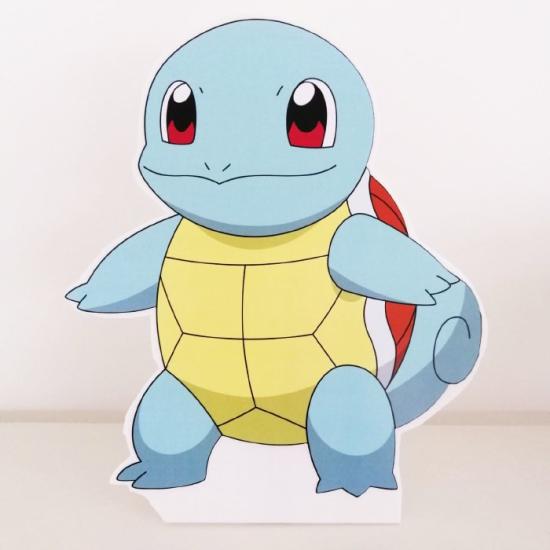 Pokemon Squirtle Ayaklı Dekor Pano