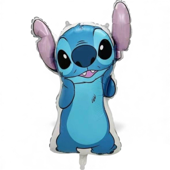 Stitch Temalı Mavi Folyo Balon 