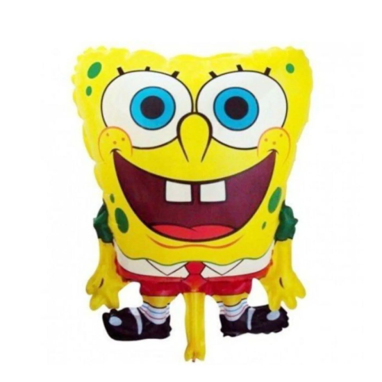 Sünger Bob Karakterli Folyo Balon